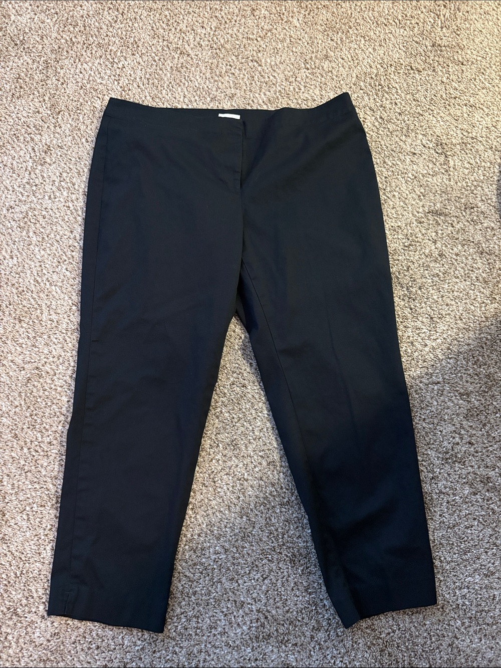 J. Jill Classic Black Women's Straight-Leg Pants